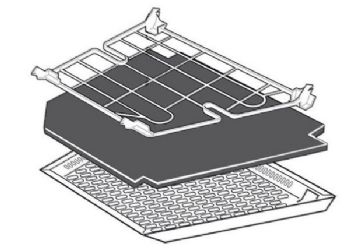 Metallfilter komplett