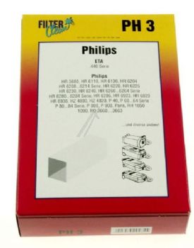 Dammsugarpåse Philips 10-pack