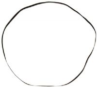 Skivspelarrem Fisher Akai 210x5x0,5 mm