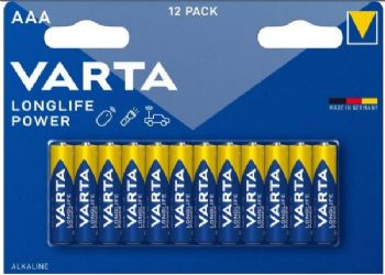 Varta AAA batteri 12-pack