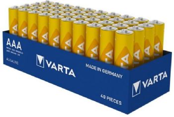 Varta AAA batteri 40-pack