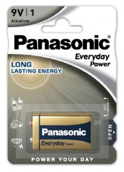 Panasonic 9 volts batteri