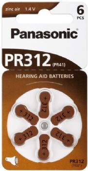 Rayovac V312 batteri 6-pack