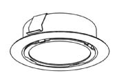 Spotlights LED 2 watt 2 st