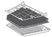 Metallfilter komplett