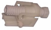Rear feet adjustable right front