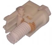 Rear feet adjustable left front