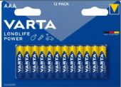 Varta AAA batteri 12-pack
