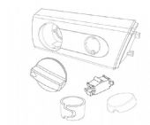 Panel kit vit Futurum