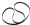 Skivspelarrem Dual 160x4x0.8 mm